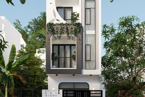 Thiết kế thi công nhà phố tại Yên Mỹ, Thanh Trì, Hà Nội